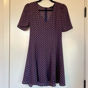 Forever 21 Patterned Skater Dress